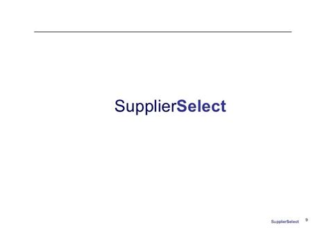 Supplierselect Rfp Tools For Consultants
