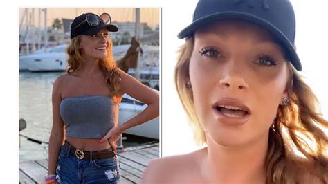 summer monteys fullam makes a thinly veiled dig at ex paul hollywood as she parades her abs