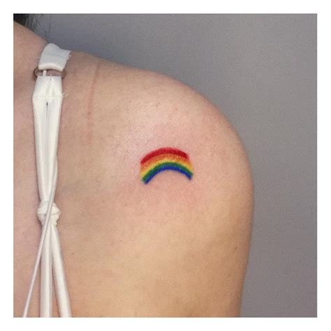 35 small rainbow tattoos in 2021 small tattoos and ideas