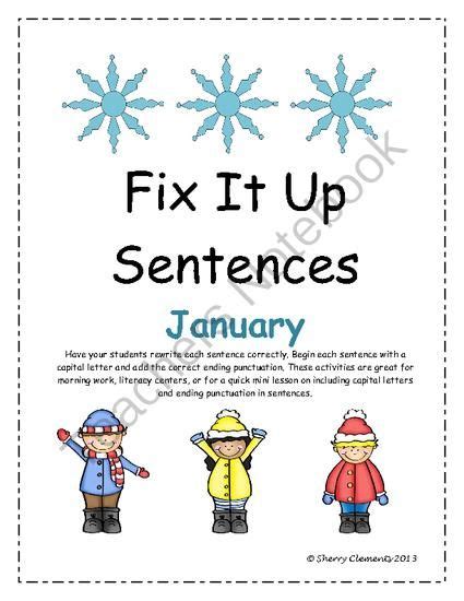 Giveaway Happy New Year Fix It Up Sentences January Capital