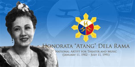 Women Leaders The Philippine National Artists Philippine Canadian