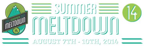 Summer Meltdown Festival August 7th - 10th, 2014 | Meltdowns, Festival, Summer festival