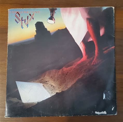 Styx “cornerstone” 12″ Vinyl Record Agora Midcentury