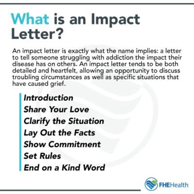 Writing An Impact Letter A Powerful Tool For Supporting A Loved One