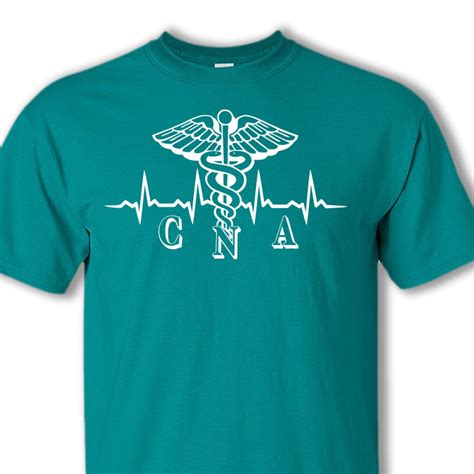 Cna Certified Nurses Assistant Heartbeat T Shirt Unisex Etsy