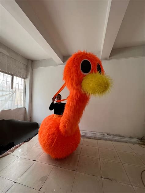 Walking Inflatable Ostrich Costume For Event Decoration Aiyate