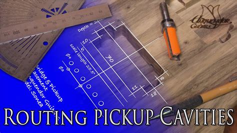 How To Route The Perfect Humbucker Pickup Cavities Tutorial Youtube