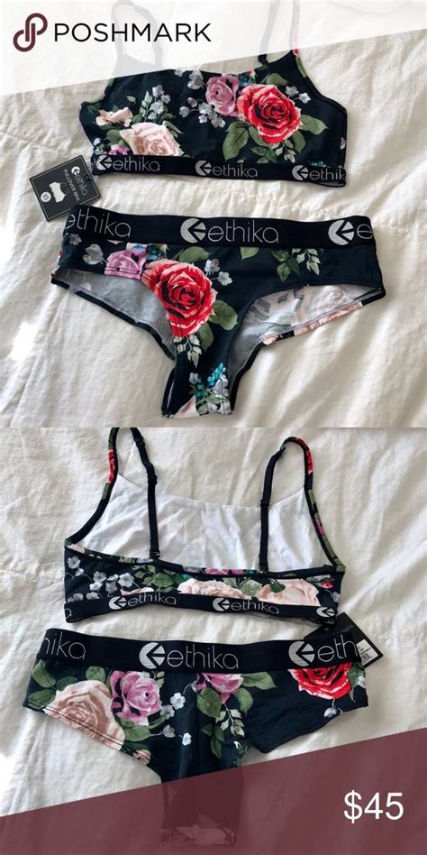 Ethika Womens Set Ethika Bra Underwear Women