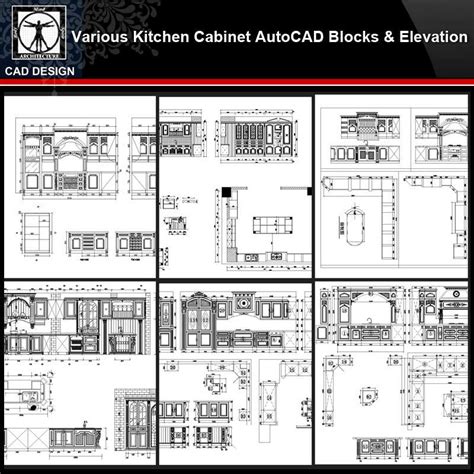 Cad forum cadbim library of free blocks kitchen cabinets free cad blocks and symbols dwgrfaipt 3d2d by cad studio. Various Kitchen Cabinet Autocad Blocks & elevation V.3】All kinds of Kitchen Cabinet CAD drawings ...