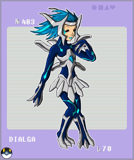 Gijinka Pokemon 483 Dialga By Saurodinus On Deviantart