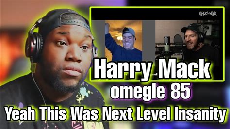 Harry Mack Omegle Bars 85 He Bowed Down To This Freestyle Reaction Youtube