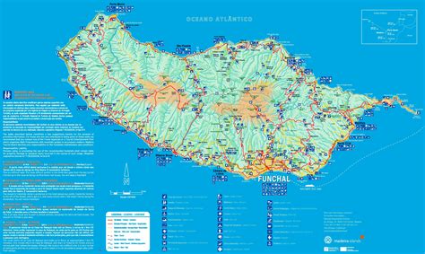 Madeira Karte Sehenswurdigkeiten Inf Inet Com