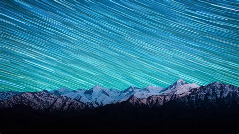 Himalayan Star Trails - Bing Wallpaper Download