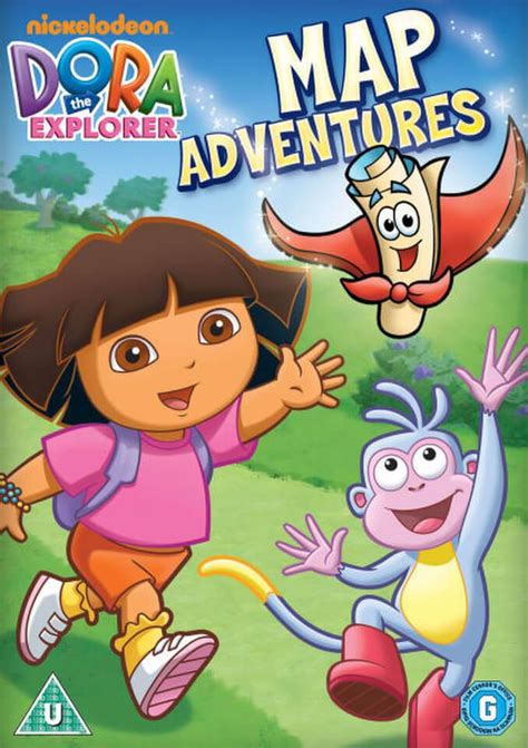 Dora The Explorer Dora S Map Adventure DVD Zavvi UK