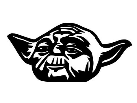 Yoda Star Wars Jedi Force Vinyl Decal Car Wall Laptop Sticker Choose