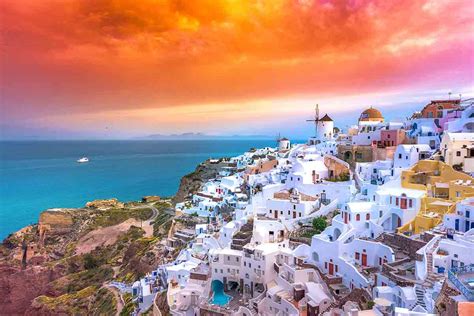 Greek Tourist Attractions With Hd Picture
