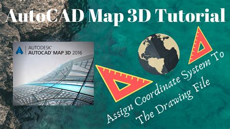 Assign Projection In Autocad Map 3d Youtube