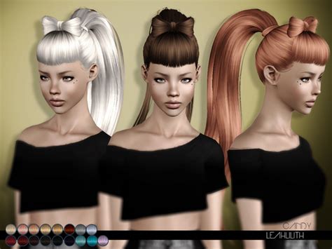 Leahlilith S Hair Retexture By Delise At Sims Artists 187 Sims 4