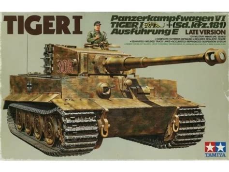 TAMIYA 1 35 SCALE WW2 German Tiger I Late Version Tank 37 38 PicClick UK