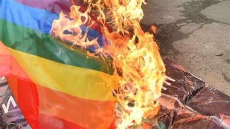 Stealing someone else's flag and burning it is theft and arson. On the Burning of an LGBTQ Flag - Larry Sanger Blog