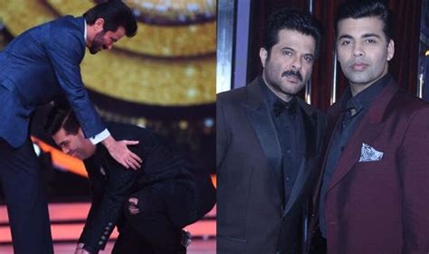 jhalak dikhhla jaa 9 did karan johar really touch anil kapoor s feet