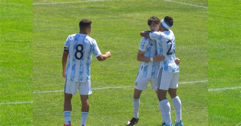 garnacho y su debut en la red con la selección argentina cosmogol