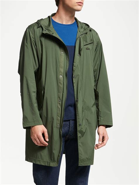 Lacoste Fishtail Parka Green At John Lewis And Partners