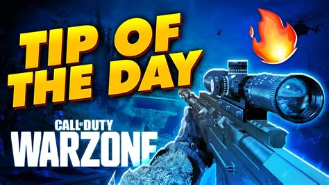 Call Of Duty Warzone Tip Of The Day Youtube