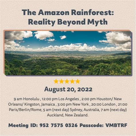 The Amazon Rainforest Reality Beyond Museum Bible Tours