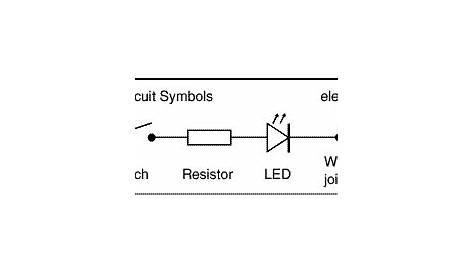 circuit diagram with circuit symbols