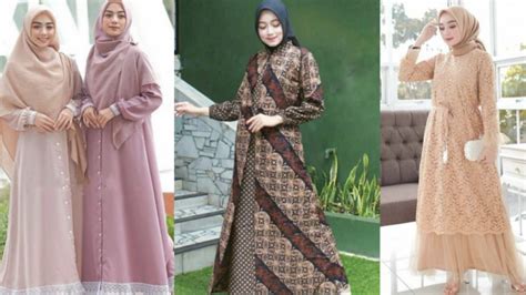 Stylish Di Hari Raya Ini 3 Inspirasi Model Gamis Terbaru 2023 Dengan