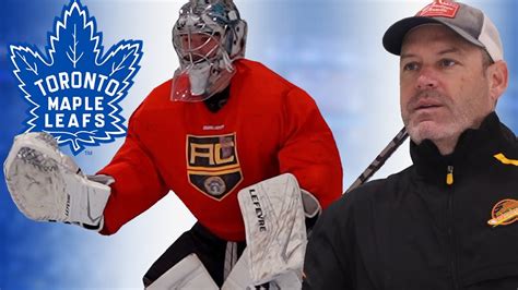 Toronto Maple Leafs Goalie Coach You Can Do It Youtube