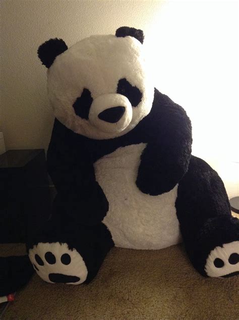 Pin By Chelsea Fitzgerald On Love It Panda Stuffed Animal Big