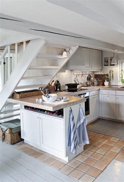 55 Amazing Space Saving Kitchens Under The Stairs Space Saving