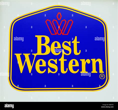 Best Western Hotel Chain Logo Sign England Uk Stock Photo Alamy