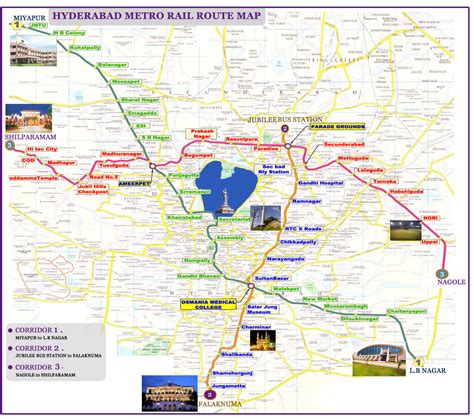 hyderabad metro rail route map and timings ticket fare cost metro stops