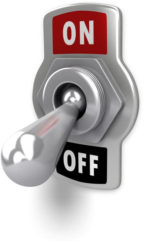 Download Hd Shutdown Button Clipart Car Stick On Off Switch