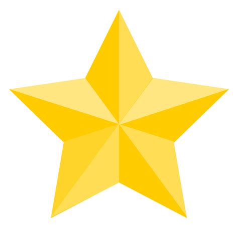 Gold Star Template Free Printable Papercraft Templates