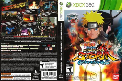 Naruto Shippuden Ultimate Ninja Storm Generations Xbox 360 Game