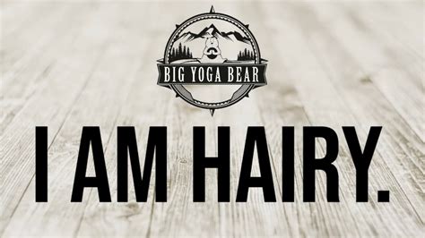 Big Yoga Bear Is Hairy Yoga Exercise And Motivation From A Fat