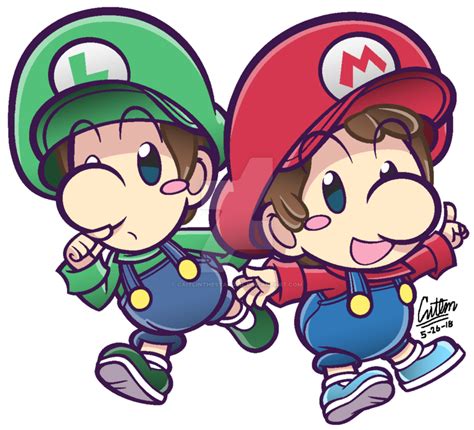 Baby Mario And Baby Luigi Pictures Whitehorseartdraw