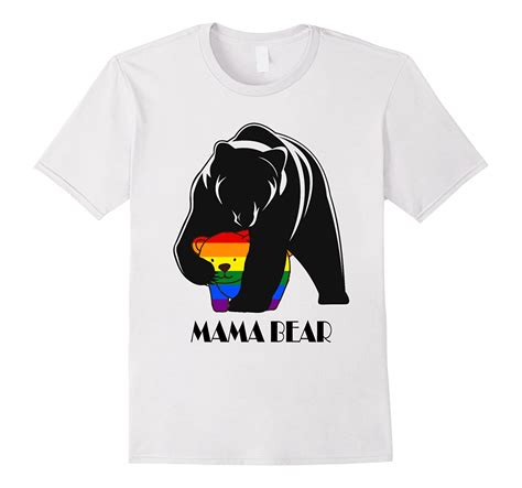 Mama Bear Rainbow Lgbt Shirt National Equality March Cd Canditee