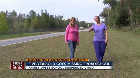 5 Year Old Runs Away From Elementary School Found By Motorists Then Suspended For Three Days