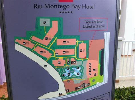 Map Hotel Picture Of Hotel Riu Montego Bay Ironshore Tripadvisor