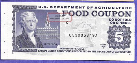 In order for claimants to submit a food stamps application in their home states, they must first understand the documentation they will need to provide to their local governments. Food Stamp Coupon Usda Two 1975 A $5. 00 C33005349a Month ...