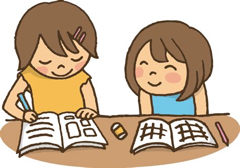 Studying Together 1 Openclipart