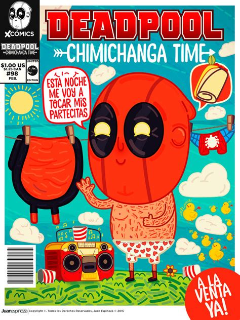 Deadpool Chimichanga Time By Juanchostyler15 On Deviantart