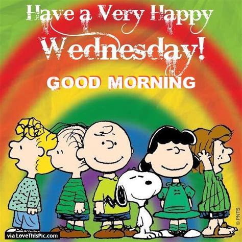 Peanuts Gang Happy Wednesday Quote Pictures Photos And Images For