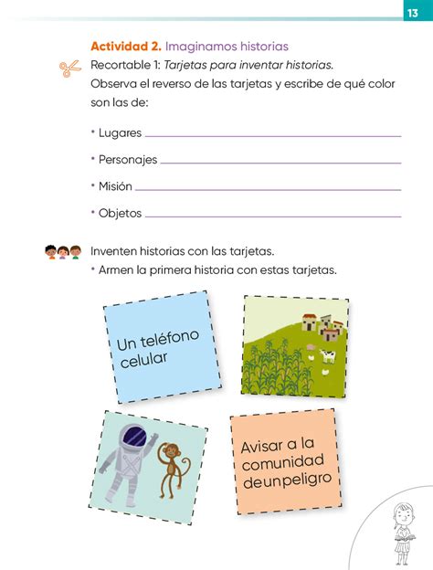 Lengua Materna Español Segundo Grado 2020 2021 Página 13 De 225