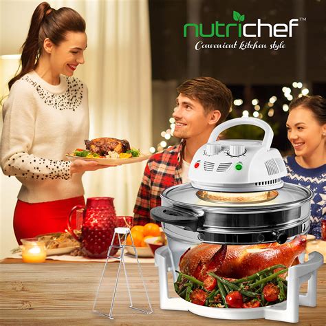 Mua Nutrichef Pkairfr485 Air Fryer Infrared Convection Halogen Oven Countertop Cooking